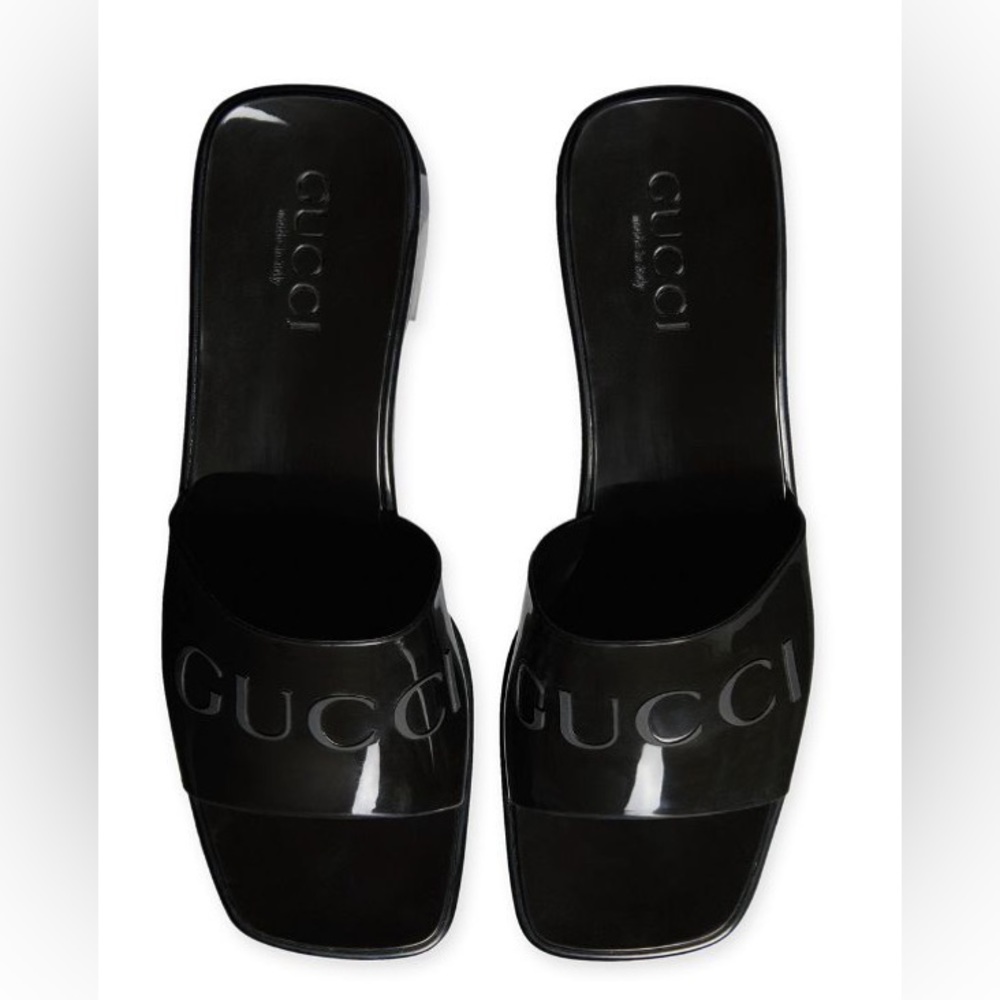 Gucci Rubber Slide PINK Size: IT 39 ( US size 9) WOMEN